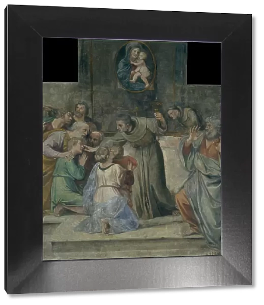 Healing the blind at birth, 1604-1607. Artist: Carracci, Annibale (1560-1609)