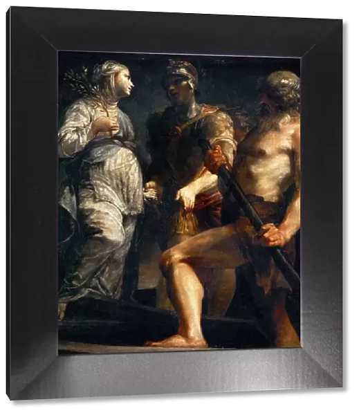 Aeneas, Sibyl and Charon, ca. 1695. Artist: Crespi, Giuseppe Maria (1665-1747)