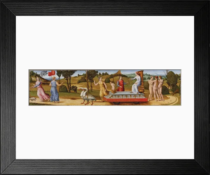 Framed Print : The Triumph of Chastity, c. 1500. Artist: Anonymous, (Pseudo Granacci) (active between 1490 and 1525) Framed Print : The Triumph of Chastity, c. 1500. Artist: Anonymous, (Pseudo Granacci) (active between 1490 and 1525)