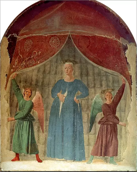 Madonna del Parto, ca 1460. Artist: Piero della Francesca (ca 1415-1492)