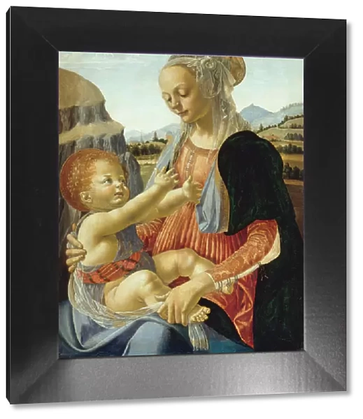 The Virgin and Child. Artist: Verrocchio, Andrea del (1437-1488)
