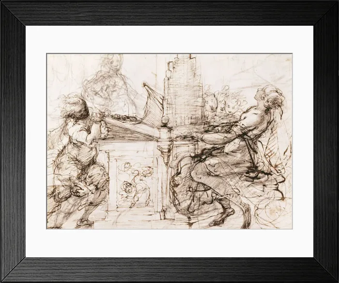 Framed Print : Saint Cecilia at the Organ, 1620-1629. Artist: Crespi, Daniele (1598-1630) Framed Print : Saint Cecilia at the Organ, 1620-1629. Artist: Crespi, Daniele (1598-1630)