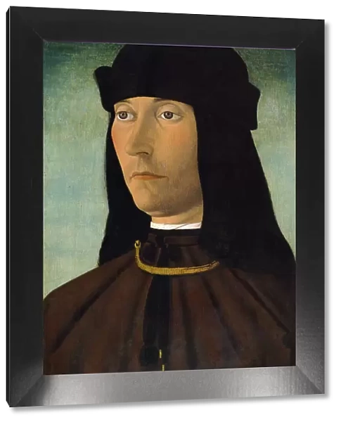 Portrait of Alessandro de Richao, after 1491. Artist: Mazzola, Filippo (1460-1505)