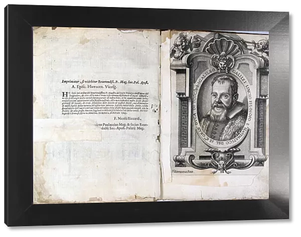 Leaf of book The Assayer (Il Saggiatore) by Galileo Galilei, 1623. Artist: Anonymous