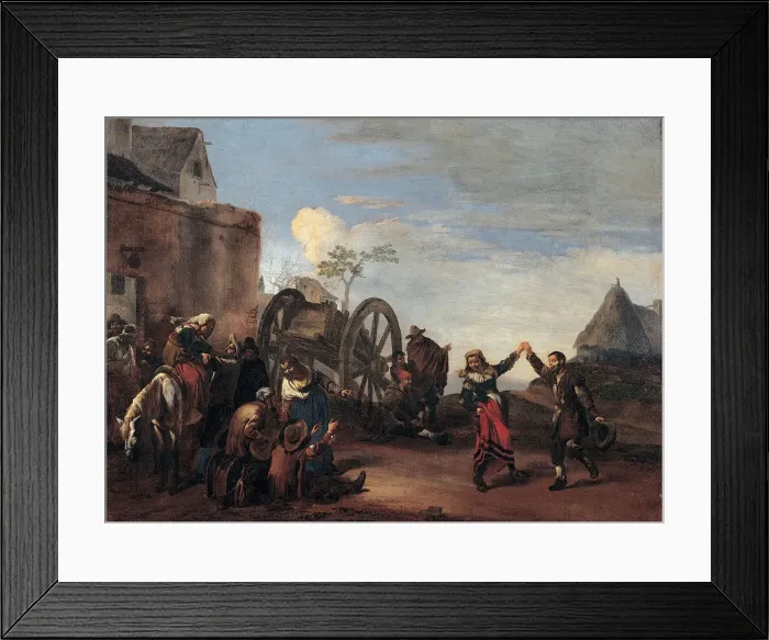 Framed Print : Bambocciata (Childishness), First third of 17th cen Artist: Cerquozzi, Michelangelo (1602-1660) Framed Print : Bambocciata (Childishness), First third of 17th cen Artist: Cerquozzi, Michelangelo (1602-1660)