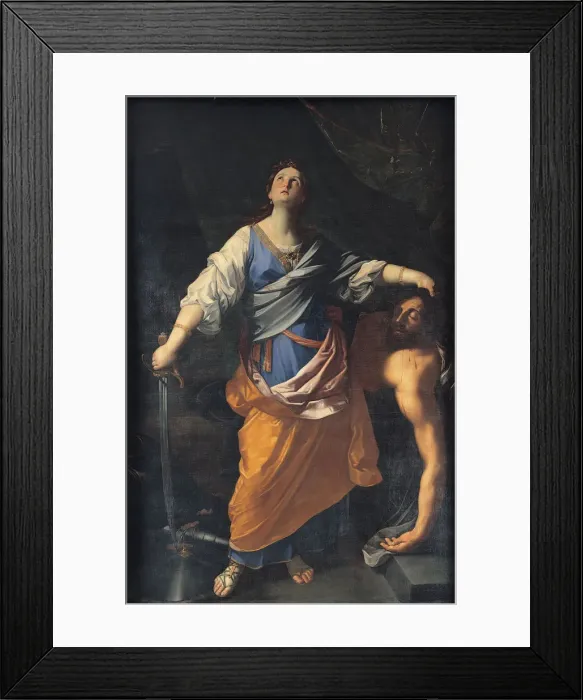 Framed Print : Judith, Between 1621 and 1630. Artist: Maratta, Carlo (1625-1713) Framed Print : Judith, Between 1621 and 1630. Artist: Maratta, Carlo (1625-1713)