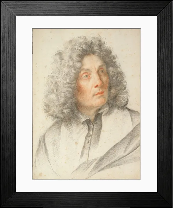 Framed Print : Self-Portrait, ca 1681-1682. Artist: Maratta, Carlo (1625-1713) Framed Print : Self-Portrait, ca 1681-1682. Artist: Maratta, Carlo (1625-1713)