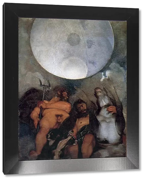 Jupiter, Neptune and Pluto, ca. 1597. Artist: Caravaggio, Michelangelo (1571-1610)