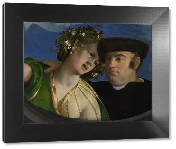 A Man embracing a Woman, ca 1524. Artist: Dossi, Dosso (ca. 1486-1542)
