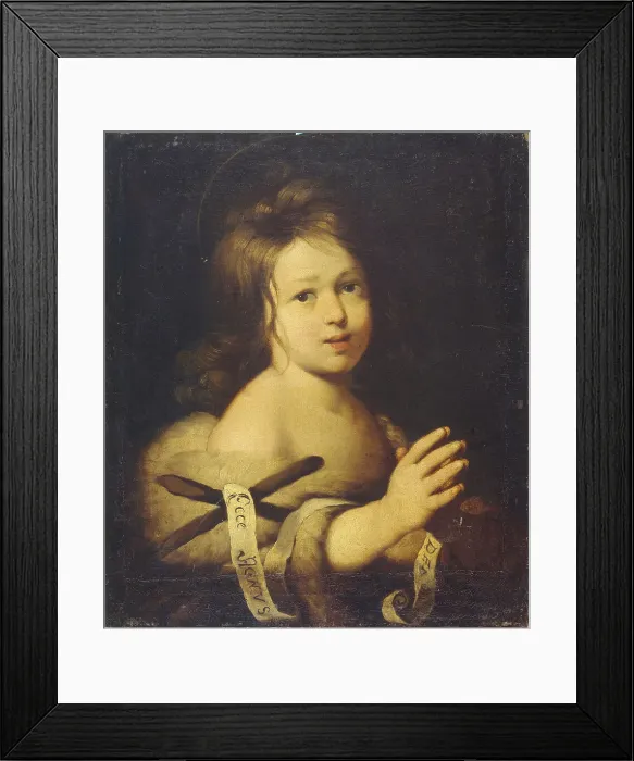 Framed Print : John the Baptist as child. Artist: Strozzi, Bernardo (1581-1644) Framed Print : John the Baptist as child. Artist: Strozzi, Bernardo (1581-1644)