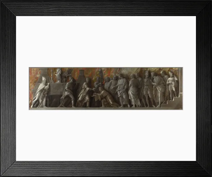 Framed Print : The Introduction of the Cult of Cybele at Rome, c. 1505. Artist: Mantegna, Andrea (1431-1506) Framed Print : The Introduction of the Cult of Cybele at Rome, c. 1505. Artist: Mantegna, Andrea (1431-1506)