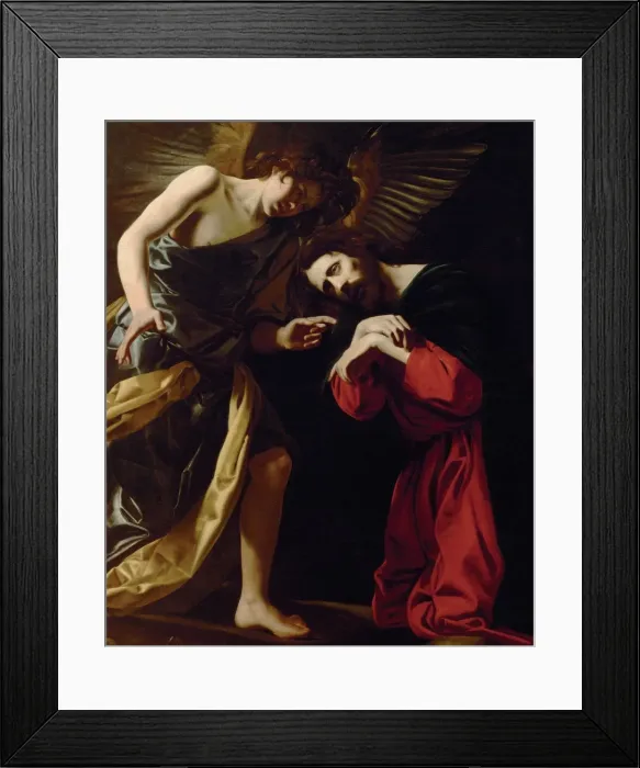 Framed Print : Christ on the Mount of Olives, c. 1615. Artist: Caracciolo, Giovanni Battista (1578-1635) Framed Print : Christ on the Mount of Olives, c. 1615. Artist: Caracciolo, Giovanni Battista (1578-1635)
