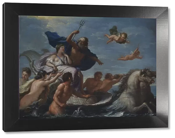 Triumph of Neptune and Amphitrite. Artist: De Matteis, Paolo (1662-1728)
