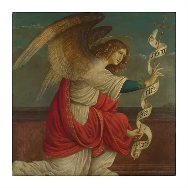 Archangel Gabriel (Panel from an Altarpiece: The Annunciation), before 1511. Artist: Ferrari, Gaudenzio (ca 1477-1546)