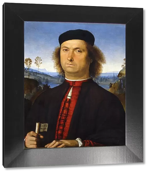 Portrait of Francesco delle Opere, 1494. Artist: Perugino (ca. 1450-1523)