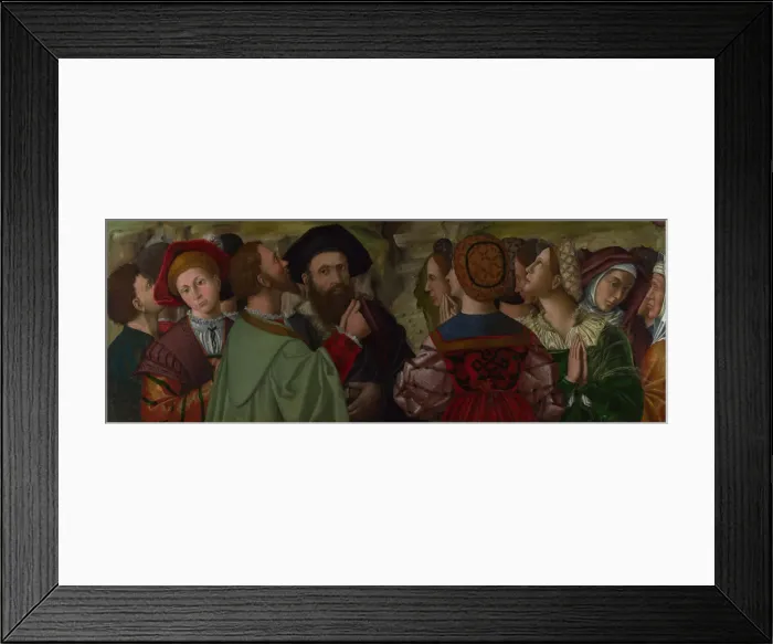 Framed Print : The Giusti Family of Verona, c. 1520. Artist: Antonio da Vendri (c. 1476-1555) Framed Print : The Giusti Family of Verona, c. 1520. Artist: Antonio da Vendri (c. 1476-1555)