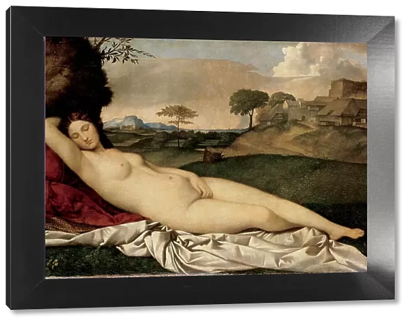 Sleeping Venus, 1508-1510. Artist: Giorgione (1476-1510)