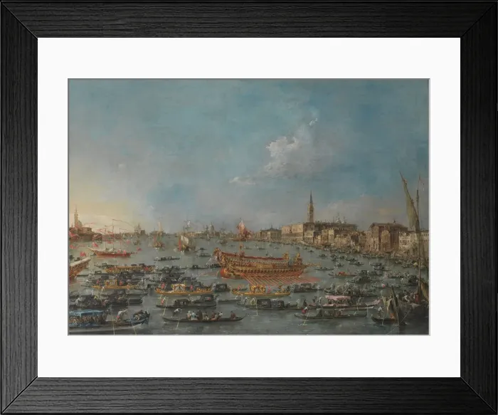 Framed Print : The Bucintoro Festival of Venice, Mid of the 18th cen Artist: Guardi, Francesco (1712-1793) Framed Print : The Bucintoro Festival of Venice, Mid of the 18th cen Artist: Guardi, Francesco (1712-1793)