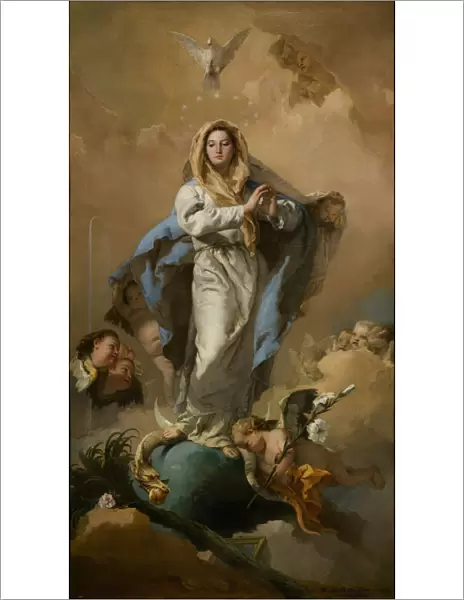 The Immaculate Conception of the Virgin, 1767-1768. Artist: Tiepolo, Giambattista (1696-1770)