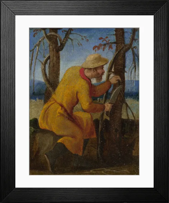Framed Print : The Labours of the Months: March, c. 1580. Artist: Italian master Framed Print : The Labours of the Months: March, c. 1580. Artist: Italian master