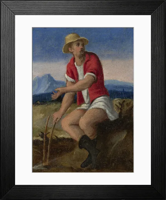 Framed Print : The Labours of the Months: October, c. 1580. Artist: Italian master Framed Print : The Labours of the Months: October, c. 1580. Artist: Italian master