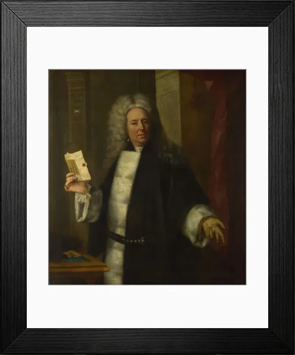 Framed Print : Portrait of Antonio Correr, 1685. Artist: Lazzarini, Gregorio (1655-1730) Framed Print : Portrait of Antonio Correr, 1685. Artist: Lazzarini, Gregorio (1655-1730)