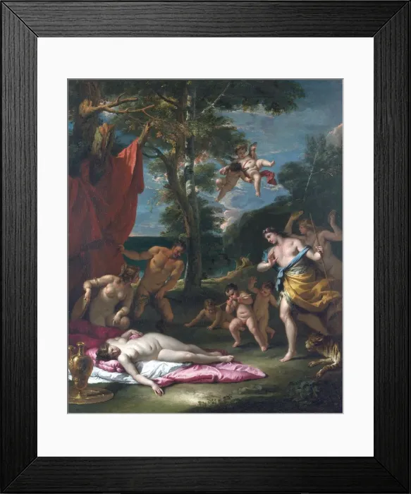 Framed Print : Bacchus and Ariadne, um 1700. Artist: Ricci, Sebastiano (1659-1734) Framed Print : Bacchus and Ariadne, um 1700. Artist: Ricci, Sebastiano (1659-1734)