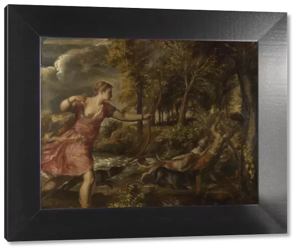The Death of Actaeon, ca 1559-1575. Artist: Titian (1488-1576)