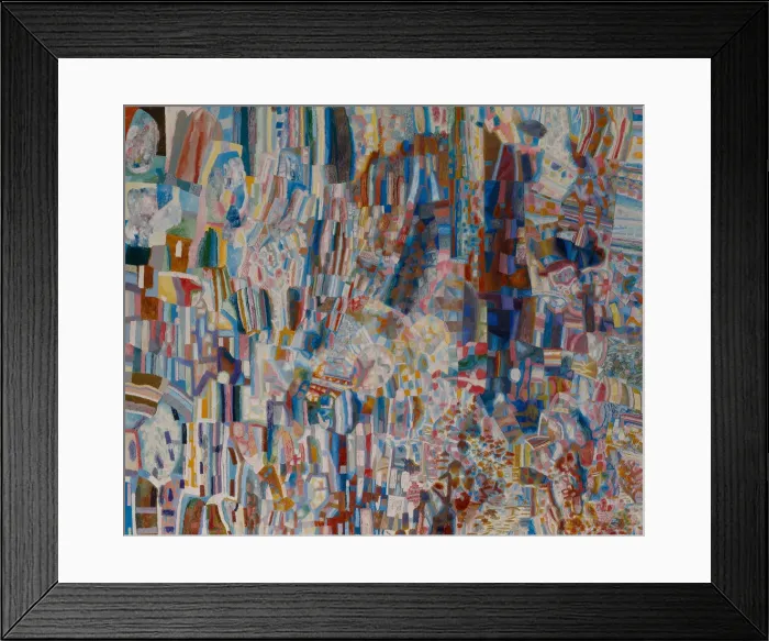 Framed Print : Composition, 1928-1929. Artist: Filonov, Pavel Nikolayevich (1883-1941) Framed Print : Composition, 1928-1929. Artist: Filonov, Pavel Nikolayevich (1883-1941)