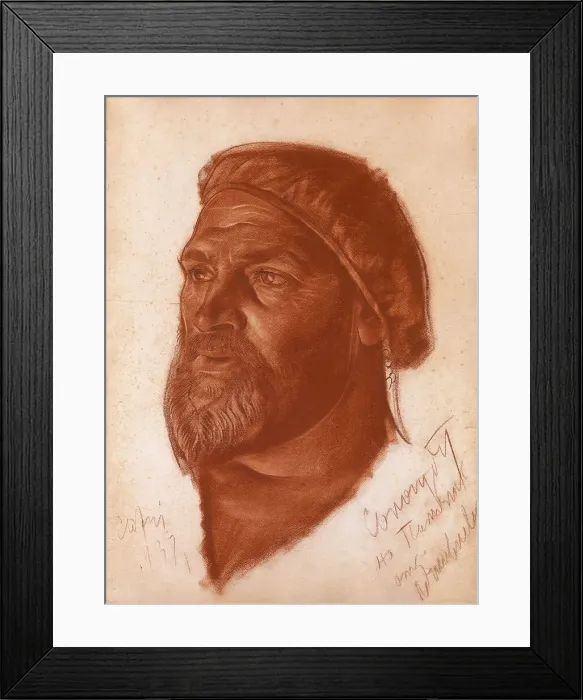 Framed Print : Portrait of the architect Leonid Romanovich Sologub (1884-1956), 1933. Artist: Yakovlev, Alexander Yevgenyevich (1887-1938) Framed Print : Portrait of the architect Leonid Romanovich Sologub (1884-1956), 1933. Artist: Yakovlev, Alexander Yevgenyevich (1887-1938)