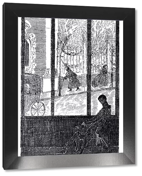Illustration for The Round Dance of Seasons by K. Balmont, 1907. Artist: Drittenpreis, Vladimir Petrovich (1878-1916)