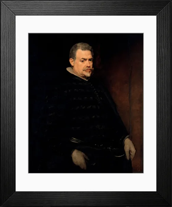 Framed Print : Don Juan Mateos, ca 1631. Artist: Velazquez, Diego (1599-1660) Framed Print : Don Juan Mateos, ca 1631. Artist: Velazquez, Diego (1599-1660)