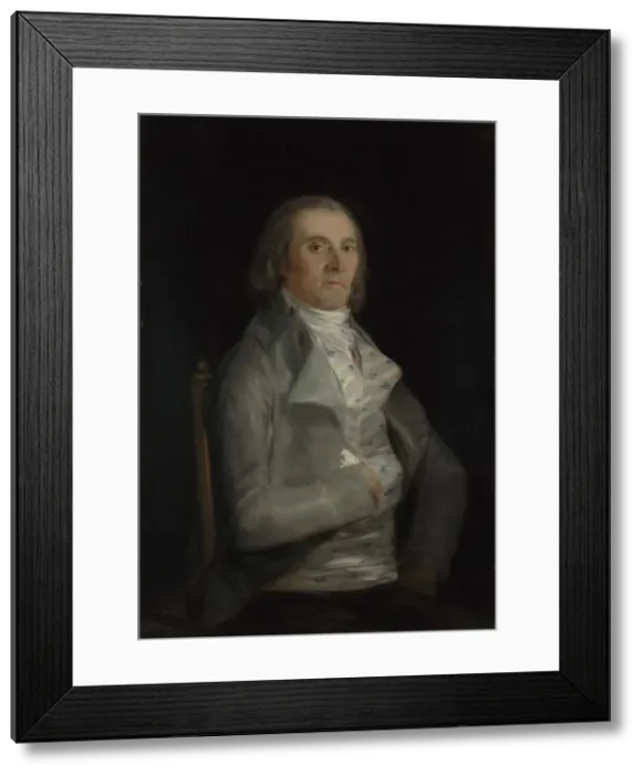 Framed Print : Don Andres del Peral, before 1798. Artist: Goya, Francisco, de (1746-1828) Framed Print : Don Andres del Peral, before 1798. Artist: Goya, Francisco, de (1746-1828)