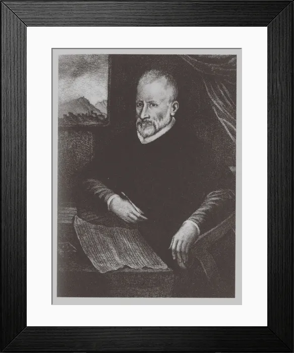 Framed Print : Giovanni Pierluigi da Palestrina, Early 17th cen Artist: Anonymous Framed Print : Giovanni Pierluigi da Palestrina, Early 17th cen Artist: Anonymous
