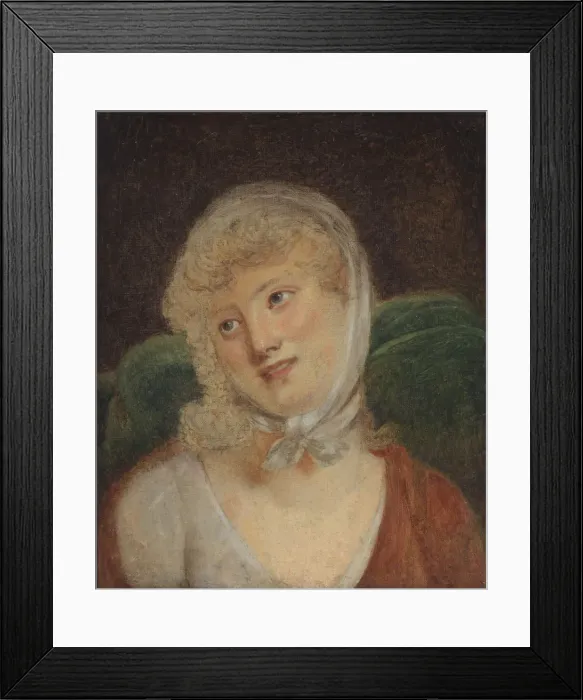 Framed Print : Portrait of Maria Countess Walewska (1786-1817). Artist: Lefevre, Robert (1756-1830) Framed Print : Portrait of Maria Countess Walewska (1786-1817). Artist: Lefevre, Robert (1756-1830)