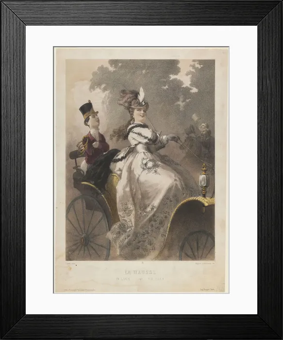 Framed Print : La Hausse (In Luck), End of 19th cen Artist: Linder, Philippe Jacques (1835-1914) Framed Print : La Hausse (In Luck), End of 19th cen Artist: Linder, Philippe Jacques (1835-1914)
