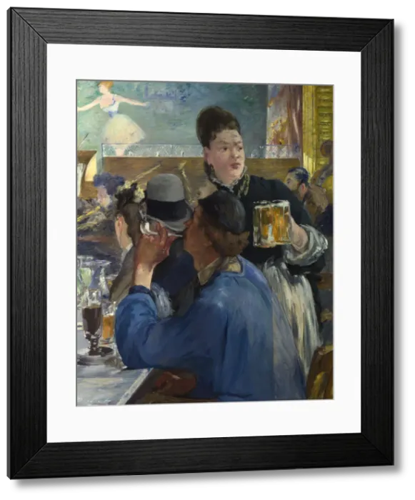 Framed Print : Corner of a Cafe-Concert, ca 1878. Artist: Manet, Edouard (1832-1883) Framed Print : Corner of a Cafe-Concert, ca 1878. Artist: Manet, Edouard (1832-1883)