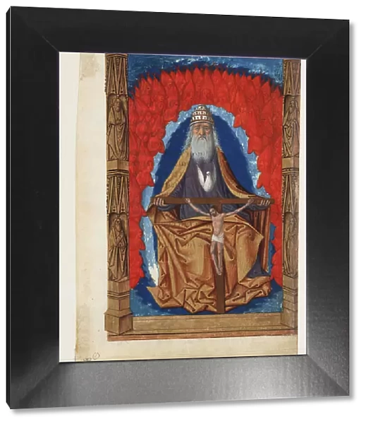 Trinity (Book of Hours), 1475-1499. Artist: Master of Guillaume Lambert (active 1475-1499)