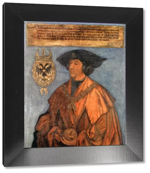 Portrait of Emperor Maximilian I (1459-1519), c. 1512. Artist: Durer, Albrecht (1471-1528)
