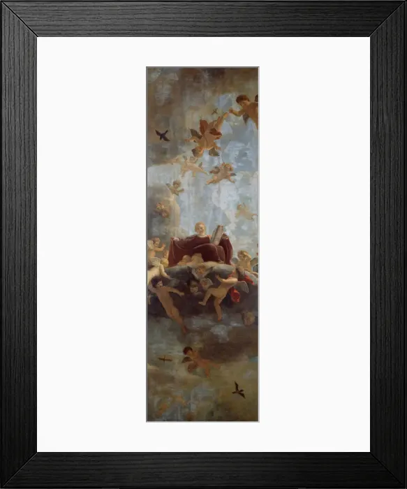 Framed Print : Ceiling Orphans Chamber, 1656. Artist: Holsteijn, Cornelis (1618-1658) Framed Print : Ceiling Orphans Chamber, 1656. Artist: Holsteijn, Cornelis (1618-1658)
