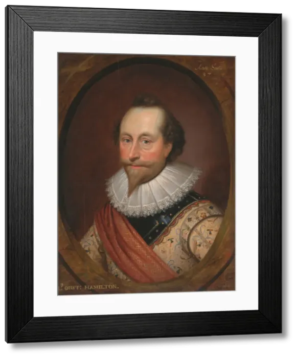 Framed Print : Portrait of Sir Alexander Temple, 1620. Artist: Janssens van Ceulen, Cornelis (1593-1661) Framed Print : Portrait of Sir Alexander Temple, 1620. Artist: Janssens van Ceulen, Cornelis (1593-1661)