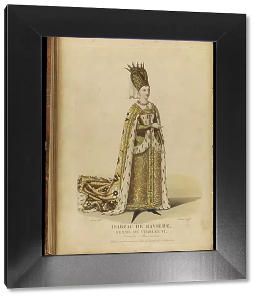 Isabeau de Baviere, Queen of France, Late 18th cent Artist: Gatine, Georges Jacques (1773-1831)