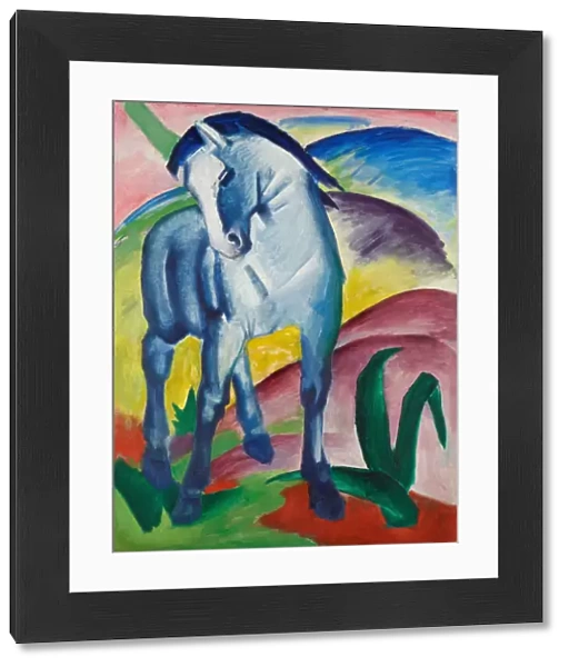 Blue Horse I. Artist: Marc, Franz (1880-1916)