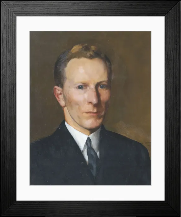 Framed Print : Portrait of Boris Emmanuilovich Nolde. Artist: Somov, Konstantin Andreyevich (1869-1939) Framed Print : Portrait of Boris Emmanuilovich Nolde. Artist: Somov, Konstantin Andreyevich (1869-1939)
