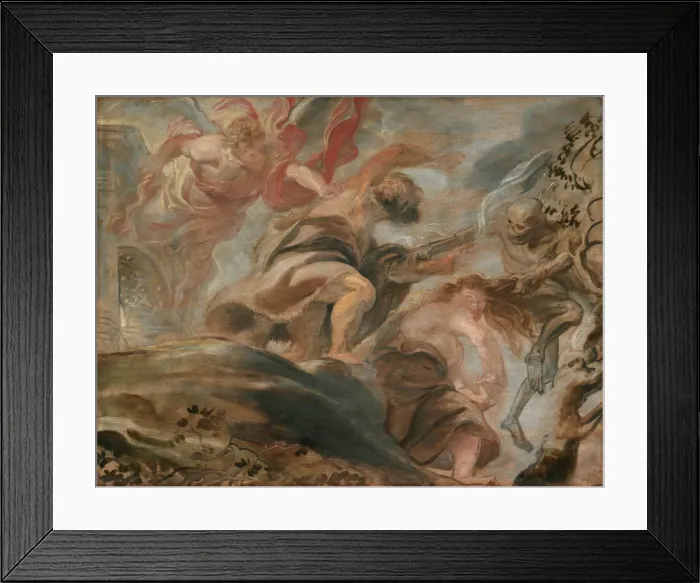 Framed Print : The Expulsion from the Garden of Eden. Artist: Rubens, Pieter Paul (1577-1640) Framed Print : The Expulsion from the Garden of Eden. Artist: Rubens, Pieter Paul (1577-1640)