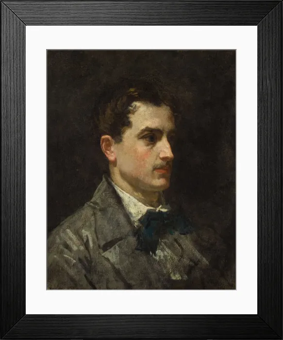 Framed Print : Portrait of Antonin Proust (1832-1905). Artist: Manet, Edouard (1832-1883) Framed Print : Portrait of Antonin Proust (1832-1905). Artist: Manet, Edouard (1832-1883)