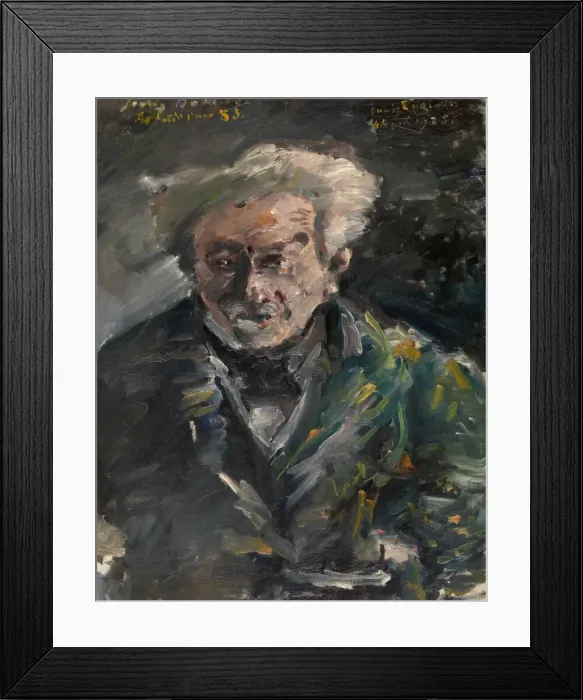 Framed Print : Portrait of Georg Brandes (1842-1927). Artist: Corinth, Lovis (1858-1925) Framed Print : Portrait of Georg Brandes (1842-1927). Artist: Corinth, Lovis (1858-1925)