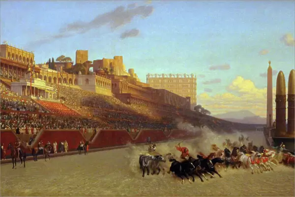 The Circus Maximus. Artist: Gerome, Jean-Leon (1824-1904)