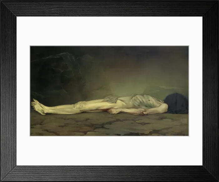 Framed Print : The Corpse. Artist: Vallotton, Felix Edouard (1865-1925) Framed Print : The Corpse. Artist: Vallotton, Felix Edouard (1865-1925)