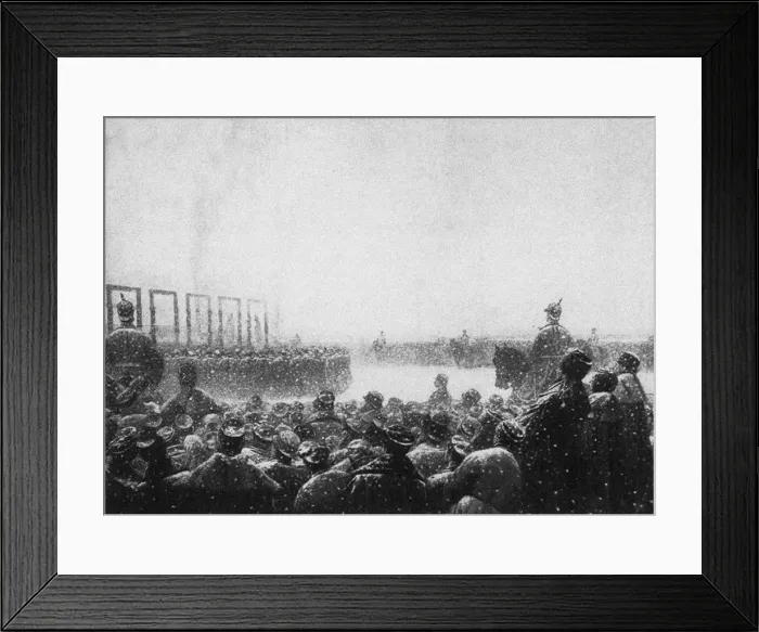 Framed Print : The execution of the terrorists in Russia, 1884-1885. Artist: Vereshchagin, Vasili Vasilyevich (1842-1904) Framed Print : The execution of the terrorists in Russia, 1884-1885. Artist: Vereshchagin, Vasili Vasilyevich (1842-1904)